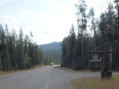 GDMBR: We're rolling south US 99/191/287 toward Moran Junction.